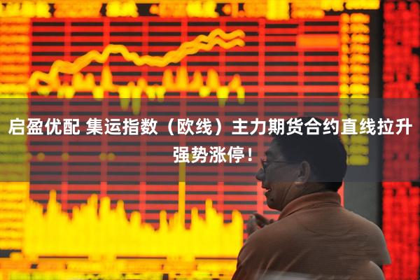 启盈优配 集运指数（欧线）主力期货合约直线拉升 强势涨停！